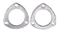 Remflex Exhaust Gaskets 8001 Collector Gasket Pair, 2.5 Inch Diameter, 0.125 Inch Thick, 3-Bolt, Graphite Material