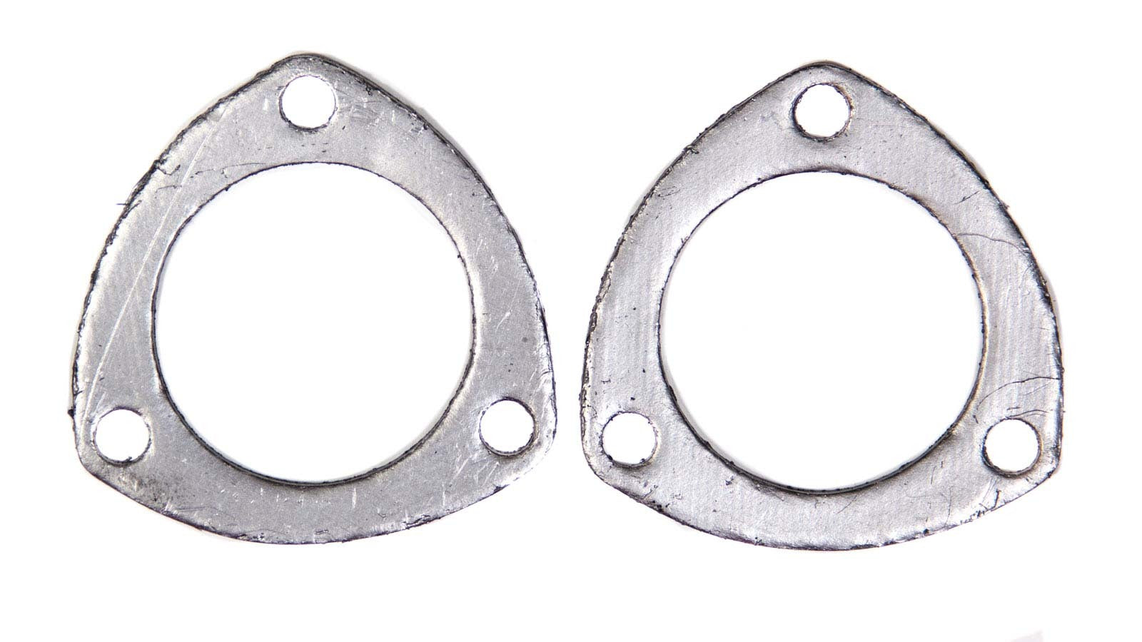 Remflex Exhaust Gaskets 8001 Collector Gasket Pair, 2.5 Inch Diameter, 0.125 Inch Thick, 3-Bolt, Graphite Material