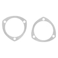 Remflex Exhaust Gasket 8004 Universal Collector Flange, 4 Inch Diameter, 3-Bolt, Graphite Material
