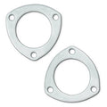 Remflex Exhaust Gasket 8027 Universal Collector 2-1/4 Inch Diameter 3-Bolt Graphite Pair