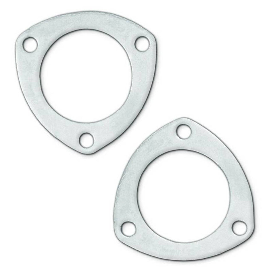 Remflex Exhaust Gasket 8027 Universal Collector 2-1/4 Inch Diameter 3-Bolt Graphite Pair