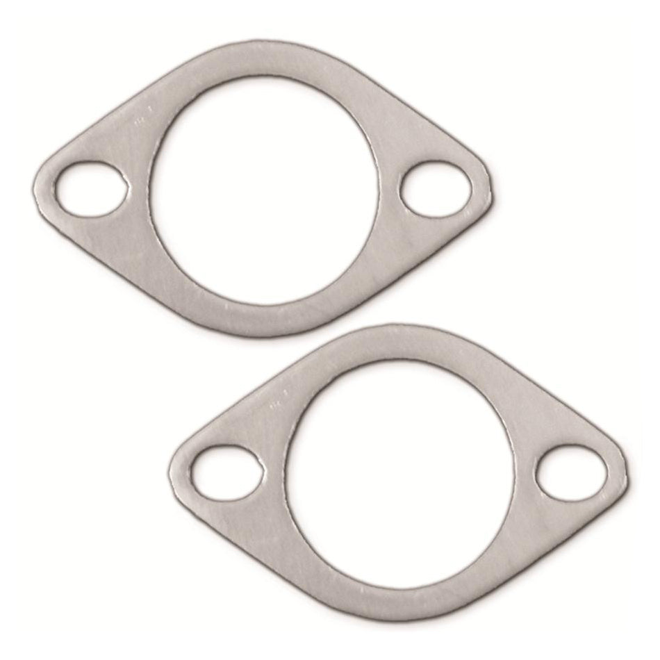 Remflex Exhaust Gasket 8070, 0.125 Inch Thick, 2.5 Inch Diameter, 2-Bolt Flange, Graphite Material
