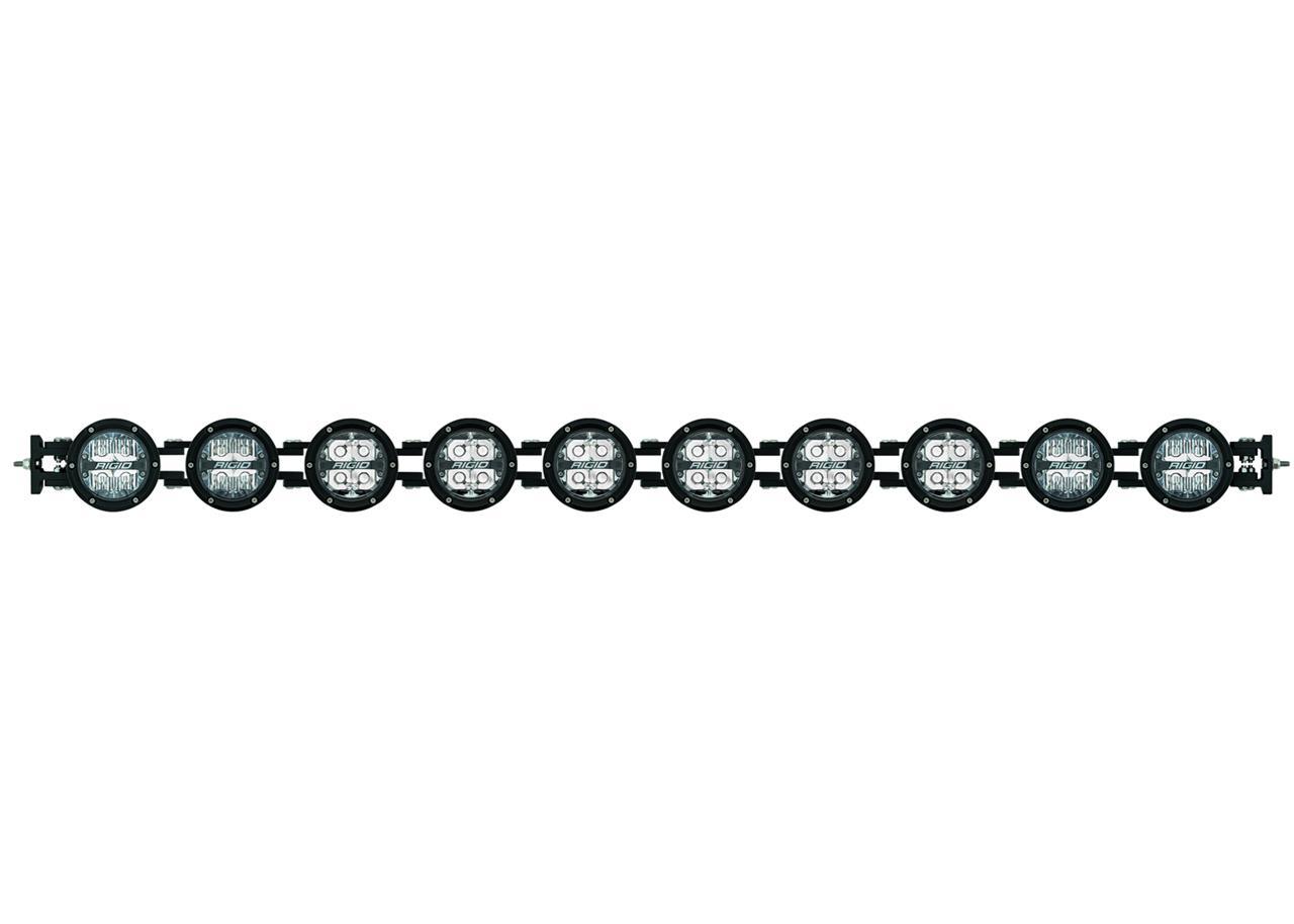 RIGID Industries 36310 360 Connect Series 50-Inch LED Light Bar with Multi-Color Options and Adjustable Curved Design
