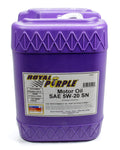 Royal Purple 05520 Multi-Grade 5W20 Synthetic Motor Oil, 5-Gallon Jug