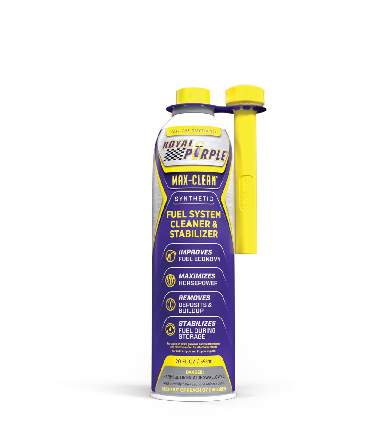 Royal Purple Max-Clean Fuel System Cleaner 6x20 oz Set for Gasoline and Diesel Engines