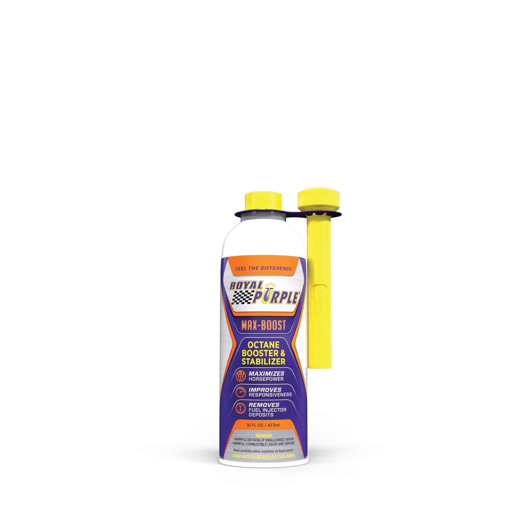 Royal Purple ROY11757 Max-Boost Octane Booster and System Cleaner, 16 oz Bottle