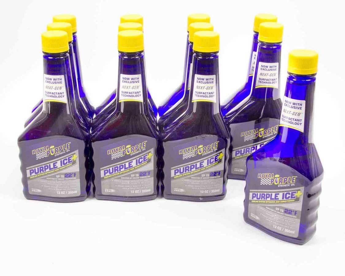Royal Purple 12600 Purple Ice Coolant Additive, 12 oz Bottle, Case of 12