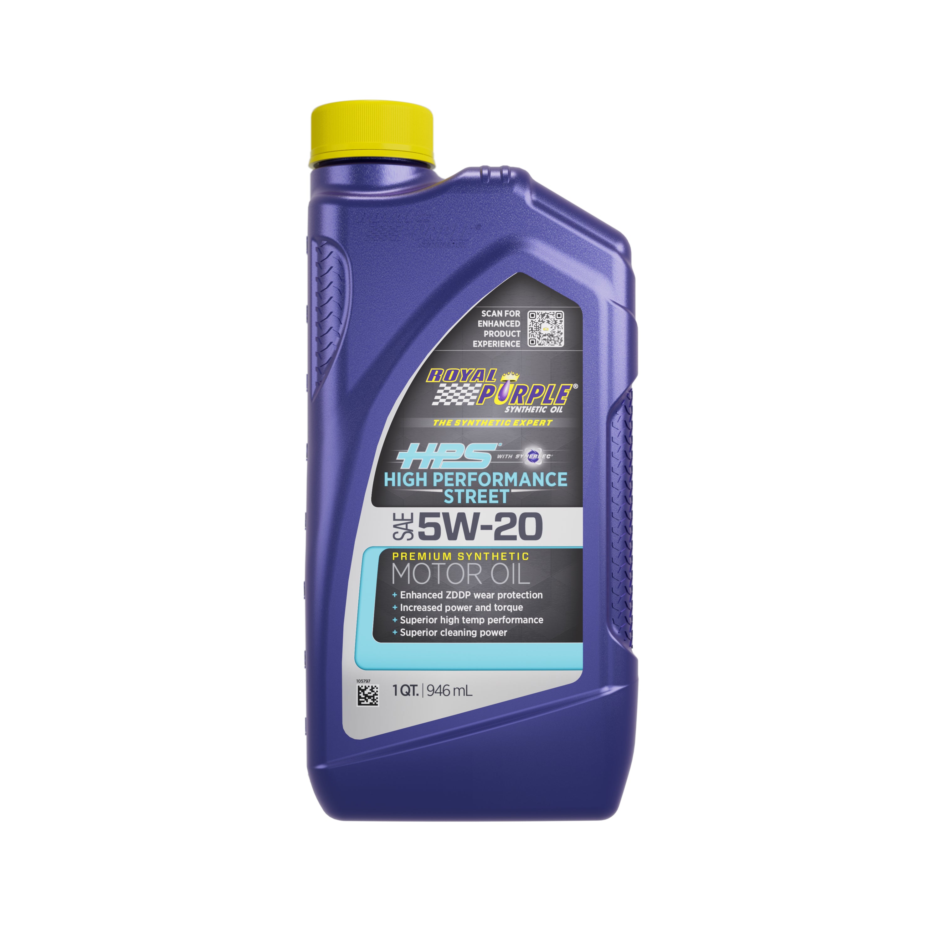 Royal Purple ROY31520 5W20 HPS High Performance Street Synthetic Motor Oil, 1 Quart