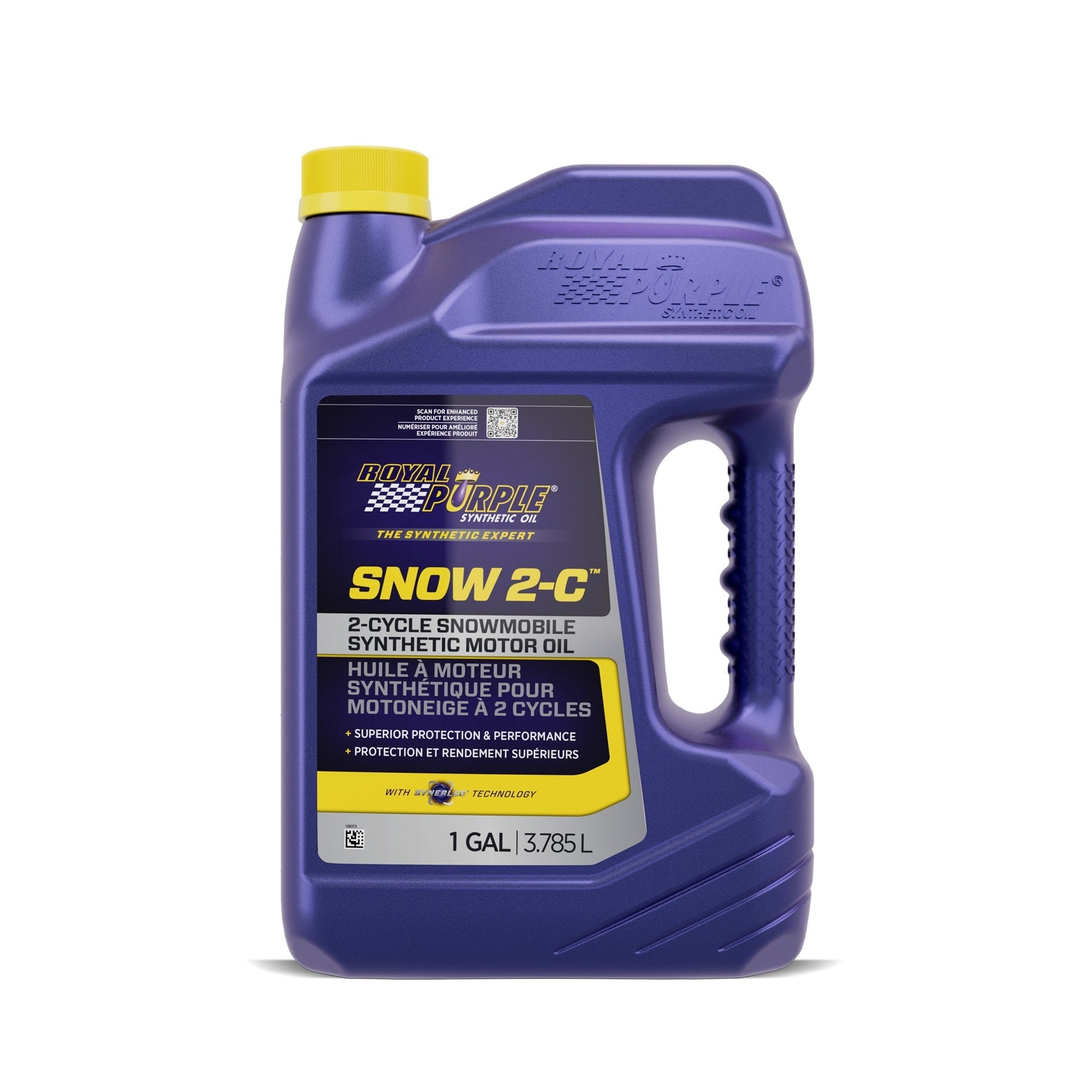 Royal Purple Roy43511 Snowmobile 2 Cycle Oil, 1-Gallon Jug, Set of 3, Low Ash Synthetic 2-Stroke Oil