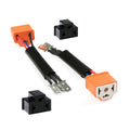 Holley RetroBright H820 H4 Headlight Wiring Harness with Ceramic Connector Kit