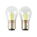 Holley RetroBright HLED09 1157 LED Turn Signal Bulbs Modern White Pair