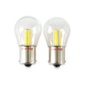 Holley RetroBright HLED15 1156 LED Turn Signal Bulbs Amber Pair