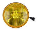 Holley RetroBright LFRB115 7-Inch Round LED Headlight with Yellow Lens