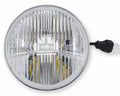Holley RetroBright LFRB146 LED Headlight 5.75 Inch Round Modern White Lens Hi-Beam Only