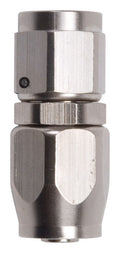 Russell 610011 Endura Hose Fitting - #4 Straight Full Flow Aluminum Nickel Anodized