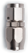 Russell 610021 Endura Hose Fitting - #6 Straight Full Flow Aluminum Nickel Anodized