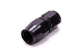 Russell 610045 #10 AN Full Flow Hose End Fitting, Straight, Aluminum, Black Anodized
