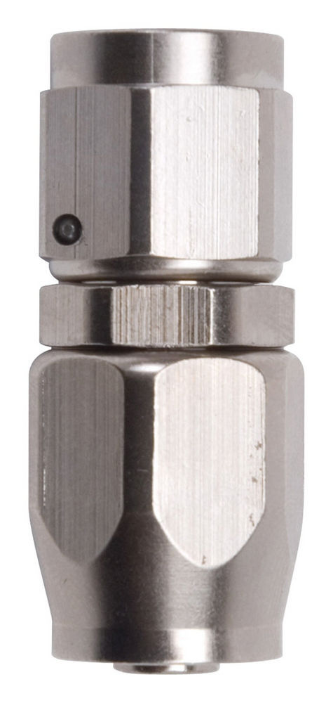 Russell 610051 Endura Hose Fitting - #12 Straight Full Flow Aluminum Nickel Anodized