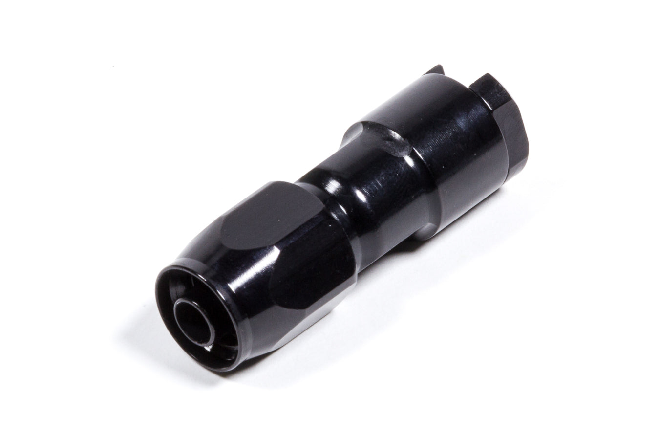 Russell 611203 6AN EFI Push-On Fitting Straight with Hose Barb and 3/8 Inch SAE Female Quick Disconnect