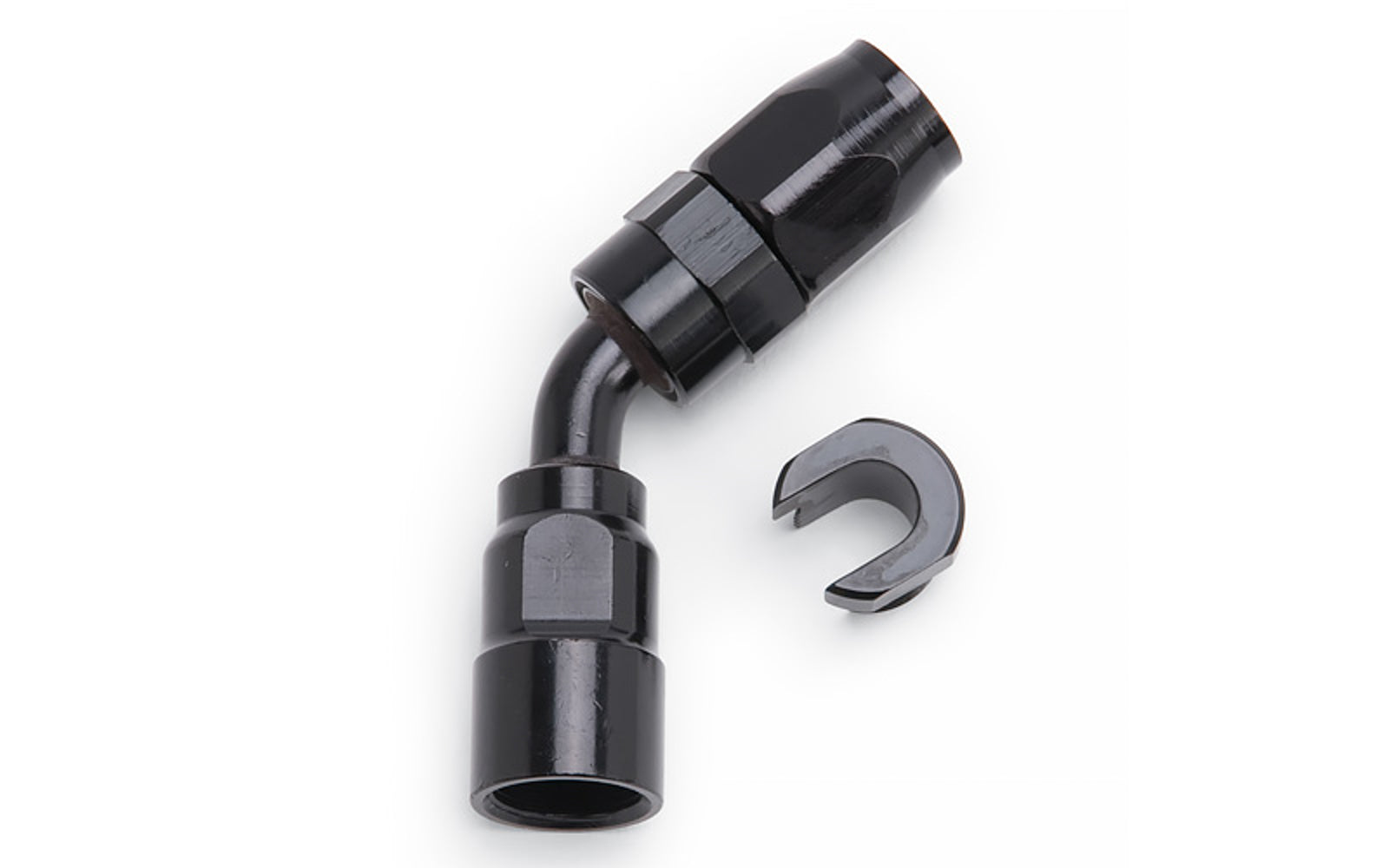 Russell 611213 6AN to 3/8 Inch EFI 45-Degree Quick Disconnect Fitting