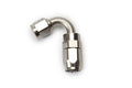 Russell 613401 Endura Hose End Fitting, 6 AN, 120 Degree, Aluminum, Nickel Anodized