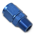 Russell 614218 8AN Female Swivel to 3/8 Inch NPT Male Aluminum Adapter Fitting, Blue Anodized