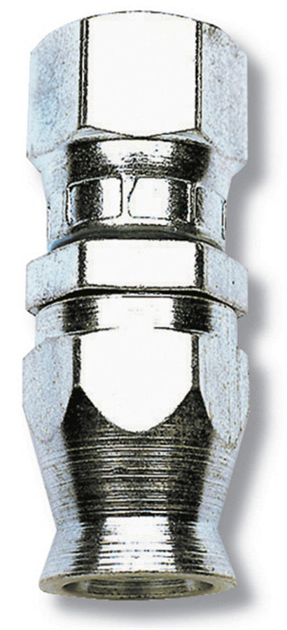 Russell 620141 Endura Hose Fitting - #4AN Straight Steel Nickel Anodized