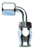 Russell 620521 Endura Hose End Fitting, 10 AN, 90 Degree, Steel, Nickel Anodized