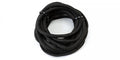 Russell 629150 Wire and Hose Protection Sleeve 3/4 Inch Diameter, 10 Feet Length, Split Polyester Black