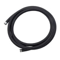 Russell ProClassic II 632075 6 AN Black Braided Nylon and Rubber Hose, 10 Feet