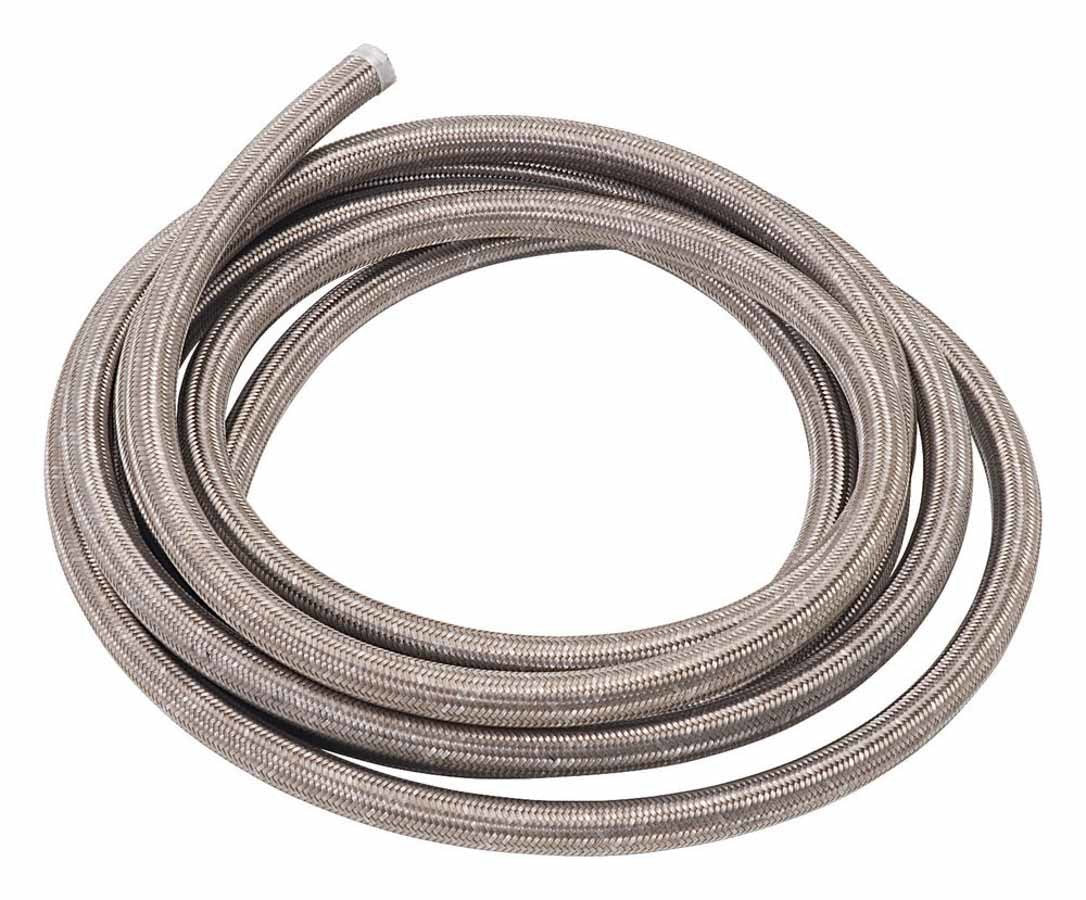 Russell 632230 Proflex SS Braided Hose 12 AN - 15 Feet, Natural Rubber and Stainless Steel
