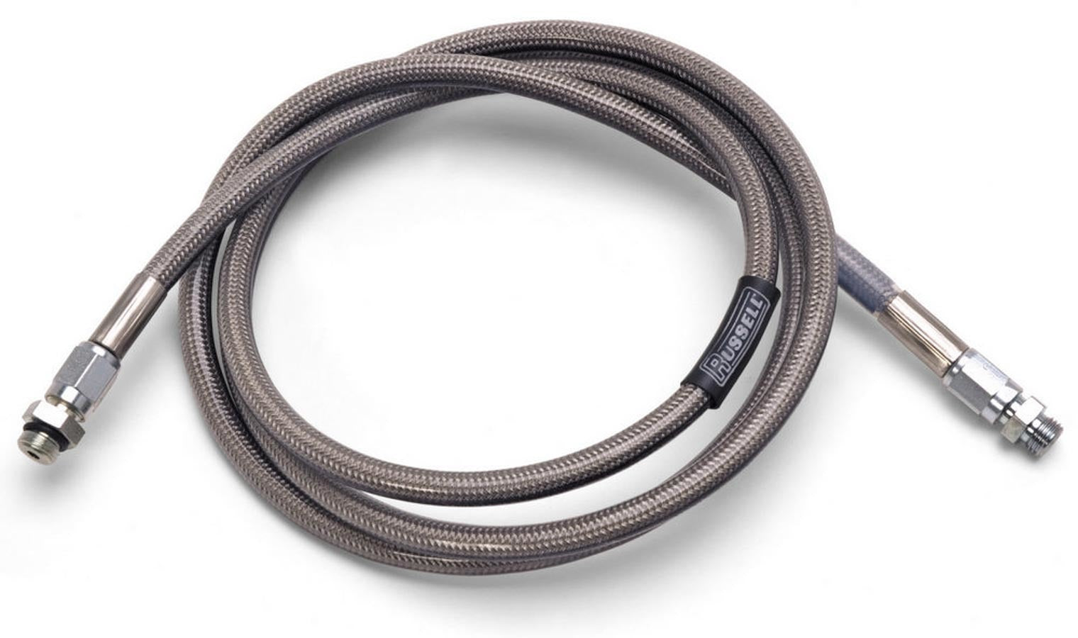 Russell 634510 SS Braided Air Line Kit for ARB Air Lockers, 5 Feet Length, 3AN Female to Female Fittings, PTFE Lined