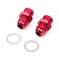 Russell 640200 6AN Male to 9/16-24 Inch Male Aluminum Fitting Pair