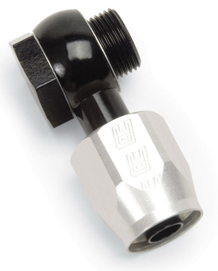 Russell P/C #6 to 9/16-24 Banjo Carburetor Fitting with Aluminum Construction