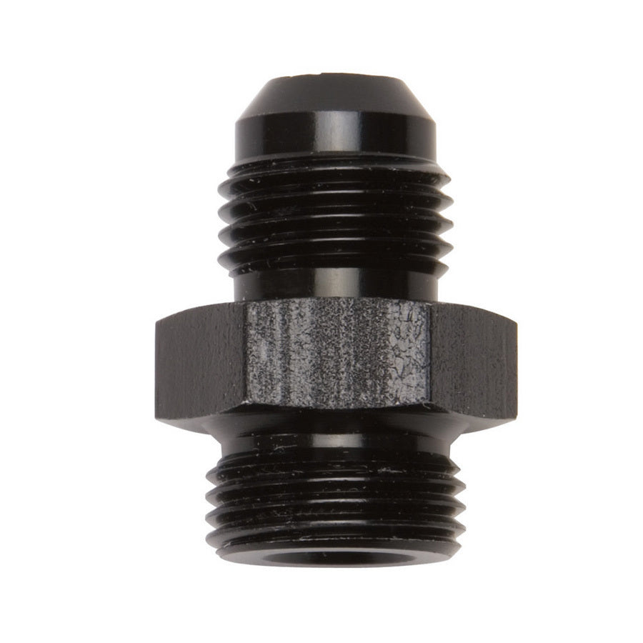 Russell 640243 #6 to 5/8-20 Male Carburetor Adapter in Black Anodized Aluminum