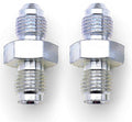 Russell 640301 3/8 Inch to 4AN Male Brake Fitting Endura Steel Zinc Oxide