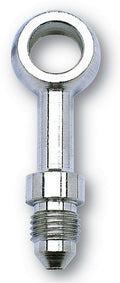 Russell 640471 Fitting, Banjo Adapter, 3AN Male to 10mm Banjo, Steel, Nickel Plated