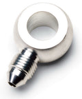 Russell 640491 7/16 Inch Banjo to 3AN Male Fitting Steel Nickel Plated