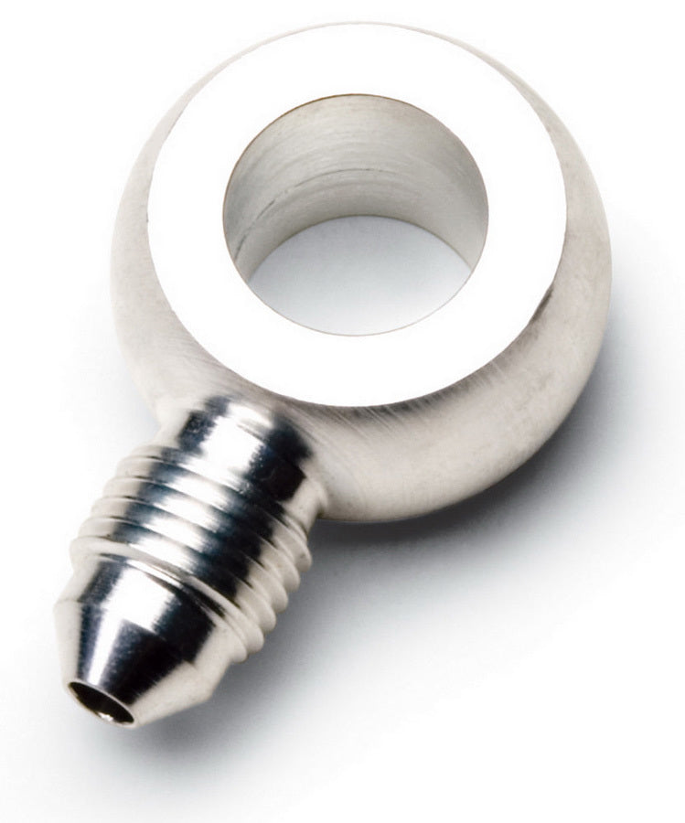 Russell 640491 7/16 Inch Banjo to 3AN Male Fitting Steel Nickel Plated