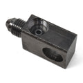 Russell 640503 3/8 Inch Female to Female to 3AN Brake Tee Adapter in Steel with Black Oxide Finish