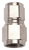 Russell 640551 Endura Coupler Fitting 6AN to 8AN Straight Aluminum Nickel Anodized