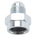 Russell 640610 -6AN to 5/8-18 Inverted Flare Female Adapter, Steel with Zinc Oxide Finish