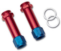 Russell 640750 8AN to 7/8-20 In Male Swivel Adapter Fitting for Automotive Fuel and Oil Lines