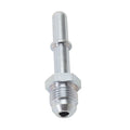 Russell EFI Fitting #640940 Straight 6 AN Male to 3/8 in SAE Male Quick Disconnect Steel Zinc Plated