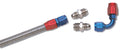 Russell 641020 Fuel Line Kit with Stainless Braided Hose and AN Fittings for Quadrajet Carburetors