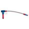 Russell 641250 #6 Demon Fuel Line Kit with Braided Stainless Hose and Dual Outlets