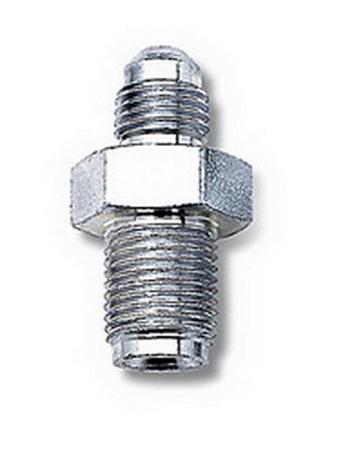 Russell 641311 3AN Male to 7/16-24 Male Steel Brake Fitting Adapter