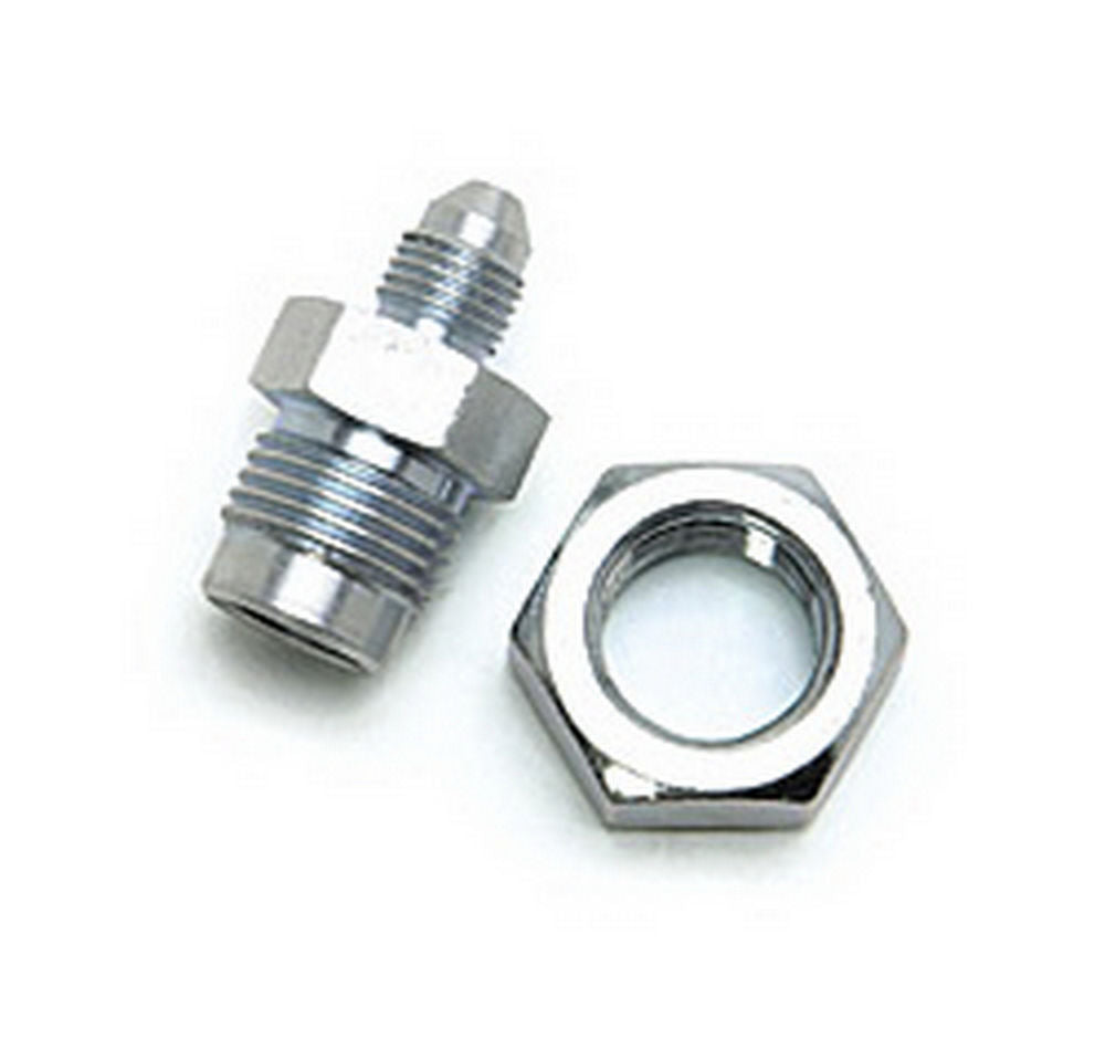 Russell Brake Adapter Fitting 3AN Male to 7/16-20 Inverted Flare Female Steel Nickel Plated