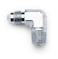 Russell 642791 Endura Fitting, 3 AN Male to 1/8 Inch NPT Male, 90 Degree Steel Nickel Plated