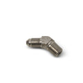 Russell 642931 3AN to 1/8 Inch NPT Male 45-Degree Steel Fitting, Nickel Plated